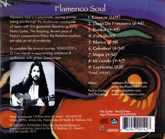 Pedro Cortes: Flamenco Soul [CD]