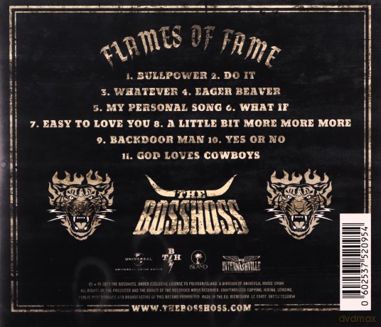 Bosshoss: Flames of Fame [CD]