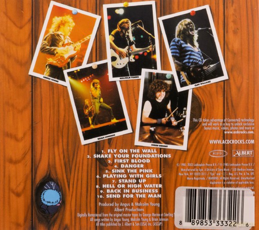 AC/DC: Fly On The Wall [CD]