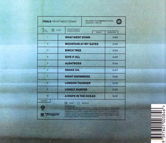 Foals: Foals - What Went Down [CD]