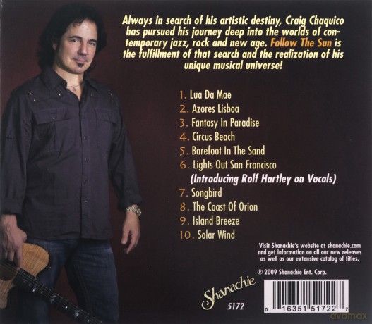 Craig Chaquico: Follow The Sun [CD]