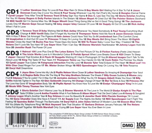 100 Hits - 80`s Love [5CD]
