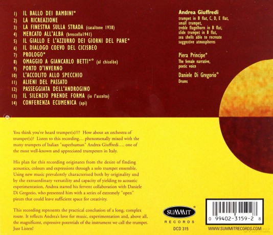 Andrea Giuffredi: Forme d'arte [CD]