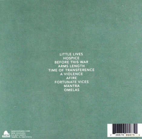 Alameda: Fortunate Vices [CD]