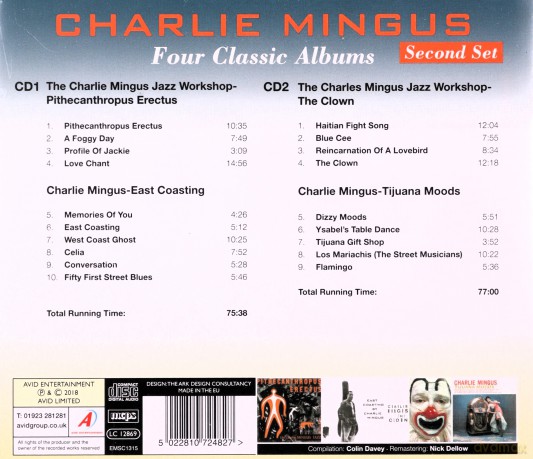 Charlie Mingus: Four Classic Albums [CD]