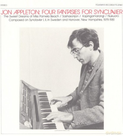 Jon Appleton: Four Fantasies for Synclavier [CD]
