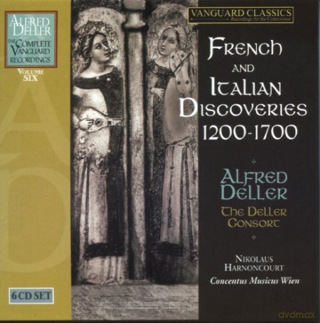 Alfred Deller: French and Italian Discoveries: 1200-1700 [6CD]