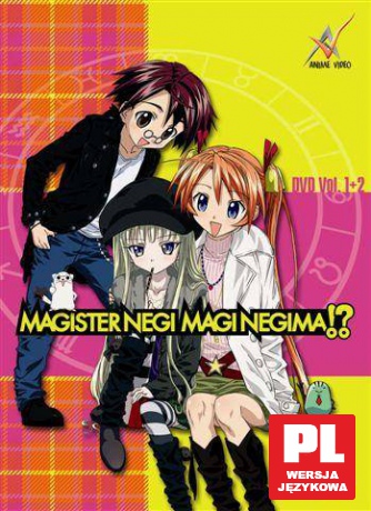 Magister Negi Magi Negima !? vol. 1+2 odc. 1-9 [2DVD]