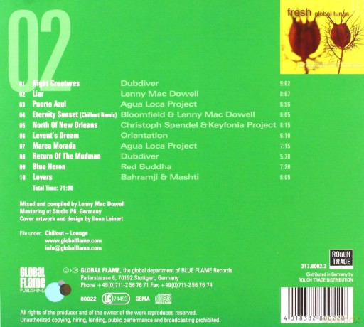 Fresh Global Tunes 02 [CD]