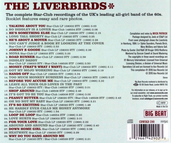 Liverbirds: From Merseyside to Hamburg [CD]