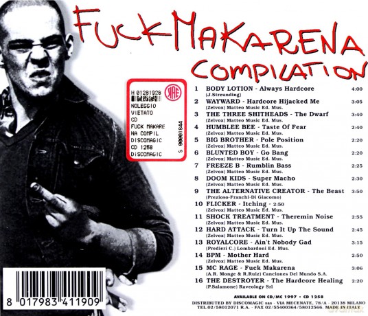 Fuck Makarena Compilation [CD]
