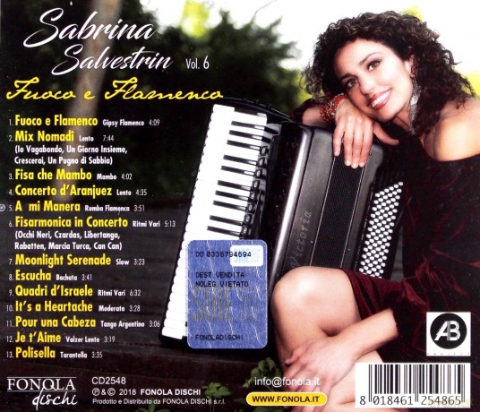 Salvestrin Sabrina: Fuoco E Flamenco [CD]
