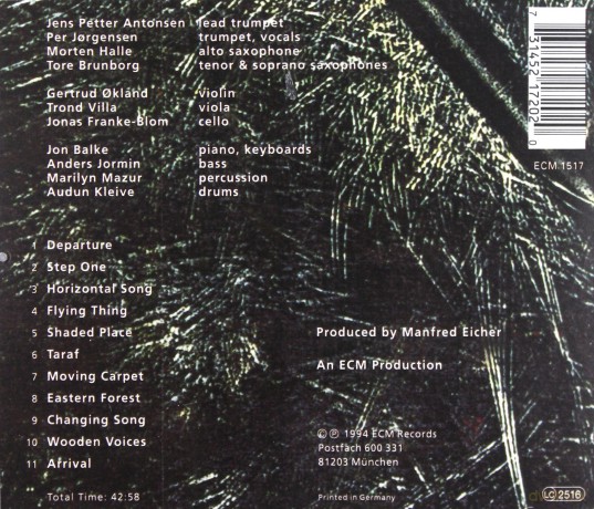 Jon Balke: Further [CD]