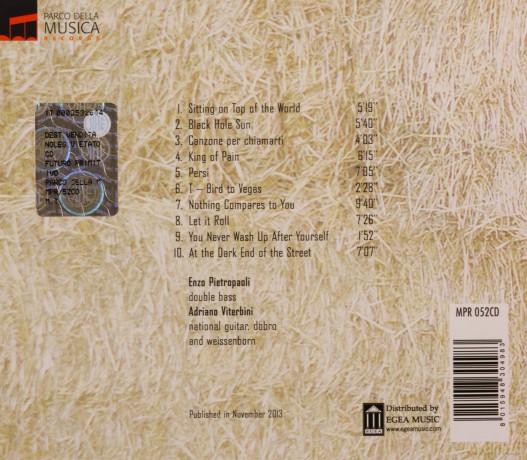 Enzo/viterbini Adriano Pietropaoli: Futuro Primitivo [CD]