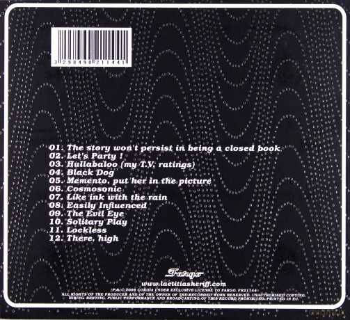 Laetitia Sheriff: Games Over [CD]
