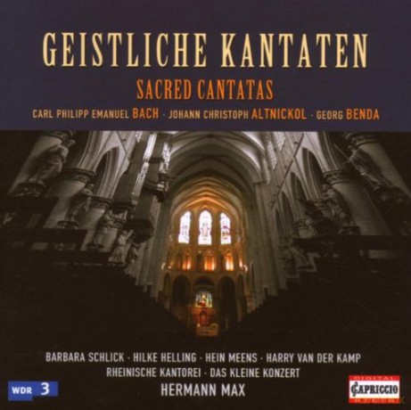 C.P.E. Bach: Geistliche Kantaten [CD]