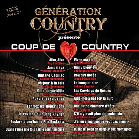 Compilation: Generation Country Presente Coup De Coeur Country [CD]