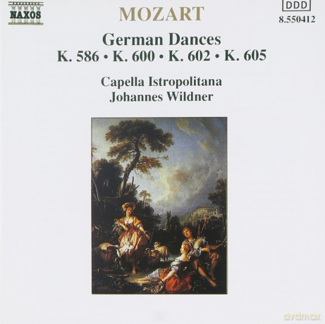 Wolfgang Amadeus Mozart: German Dances [CD]