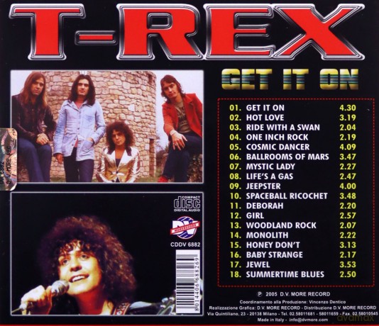 T. Rex: Get It On [CD]