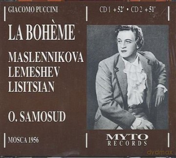 Giacomo Puccini - Boheme (1896) (In Russo) [CD]