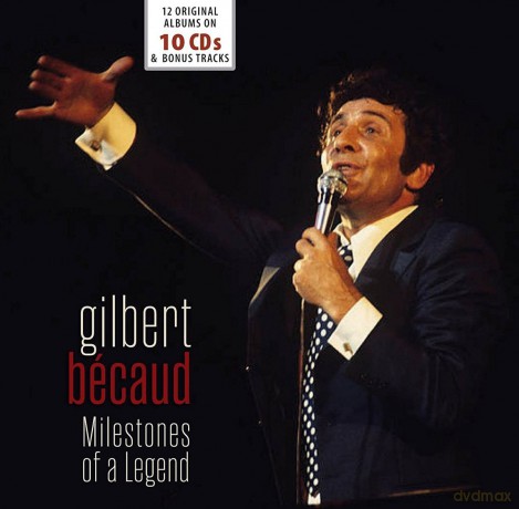 Gilbert Becaud: Gilbert Becaud Milestones Of A Legend - 12 Original Albums [10CD]