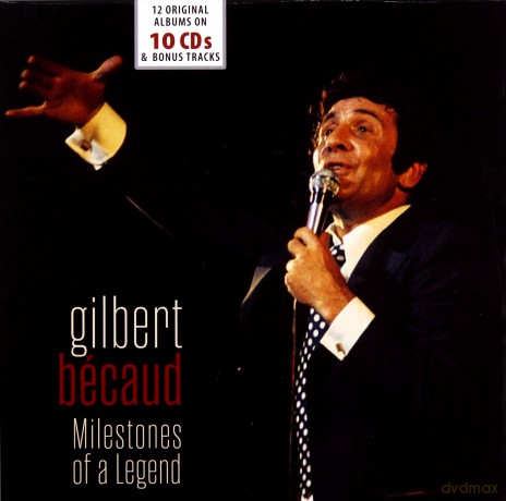 Gilbert Becaud: Gilbert Becaud Milestones Of A Legend - 12 Original Albums [10CD]