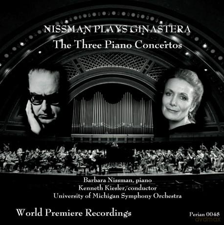 Barbara Nissman: Ginastera: Three Piano Concertos [CD]