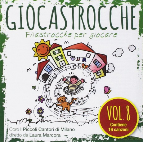 Coro I Piccoli Cantori Di Milano: Giocastrocche Vol.8 [CD]