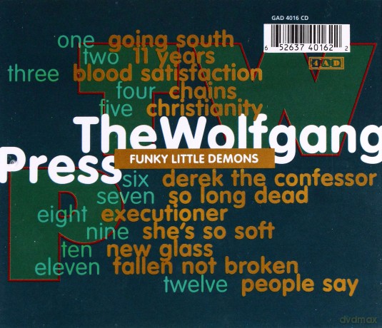 The Wolfgang Press: Funky Little Demons [CD]