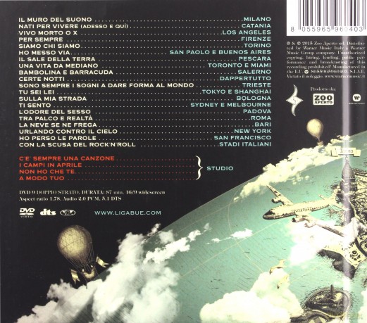 Luciano Ligabue: Giro Del Mondo [CD]+[DVD]