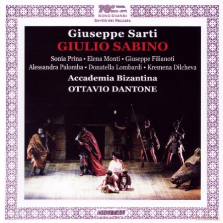 G. Sarti: Giulio Sabino [2CD]