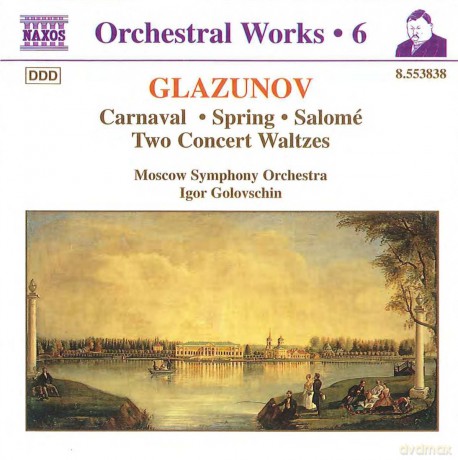 Igor Golovschin: Glazunov - Orchestral Works, Vol. 6 [CD]
