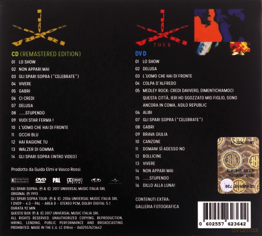 Vasco Rossi: Gli Spari Sopra: Special Edition [2CD]