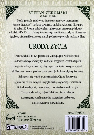Uroda Życia - Stefan Żeromski [AUDIOBOOK] [CD-MP3]