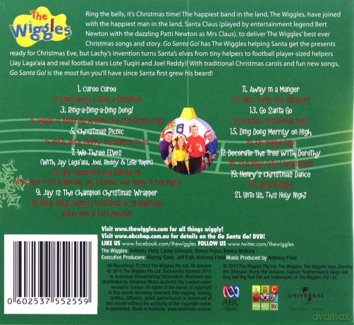 Wiggles: Go Santa Go! [CD]