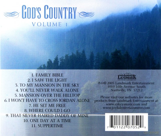 God's Country Vol.1 [CD]