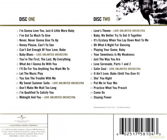 Barry White: Gold [2CD]