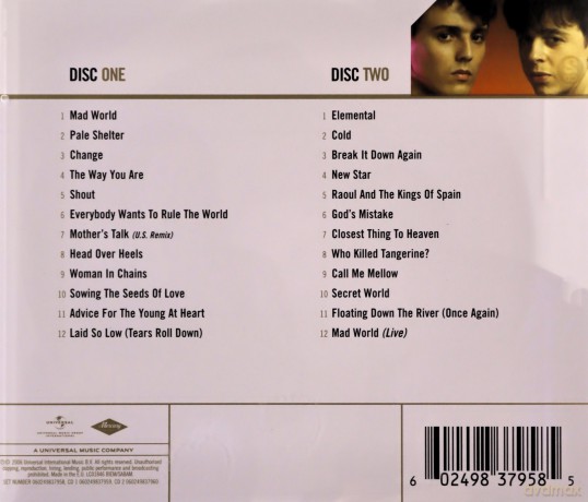 Tears For Fears: Gold [2CD]