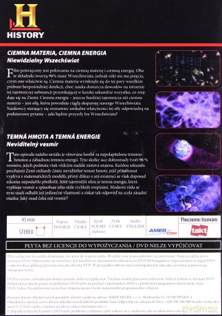 Kosmos - Tajemnice Wszechświata 14: Ciemna materia, ciemna energia [DVD]