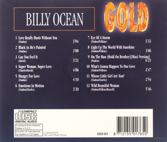 Billy Ocean: Gold [CD]