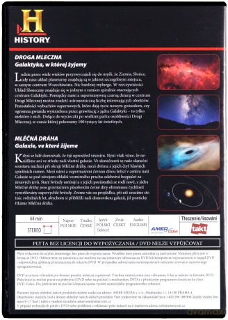 Kosmos - Tajemnice Wszechświata 17: Droga Mleczna [DVD]