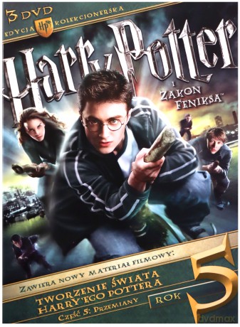 Harry Potter i Zakon Feniksa wydanie kolekcjonerskie [3DVD]