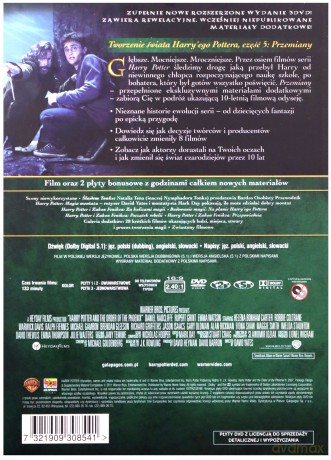 Harry Potter i Zakon Feniksa wydanie kolekcjonerskie [3DVD]
