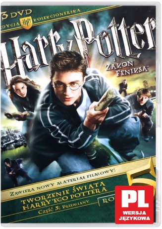 Harry Potter i Zakon Feniksa wydanie kolekcjonerskie [3DVD]