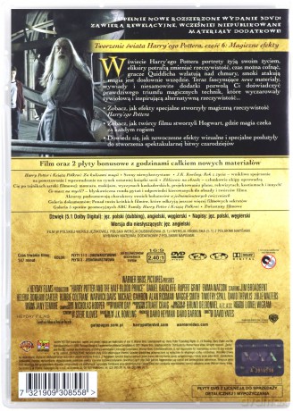 Harry Potter i Książę Półkrwi wydanie kolekcjonerskie [3DVD]