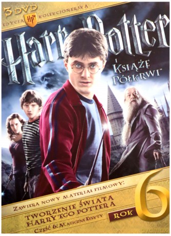 Harry Potter i Książę Półkrwi wydanie kolekcjonerskie [3DVD]
