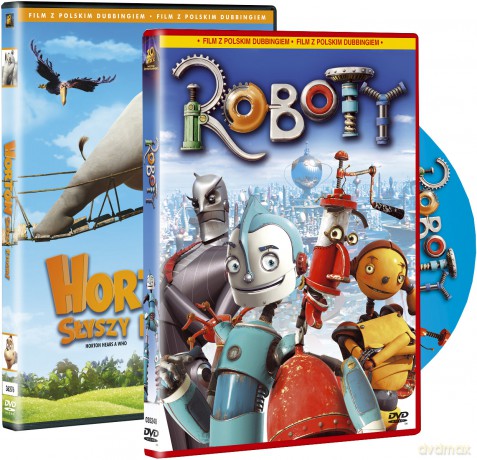 Roboty / Horton słyszy Ktosia (2 w 1) [DVD]