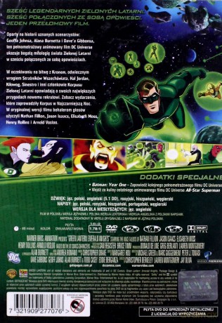 Zielona Latarnia: Szmaragdowi wojownicy [DVD]