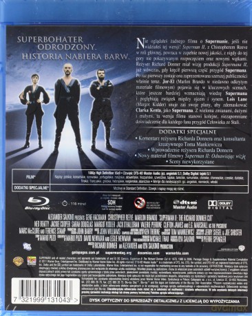 Superman 2 - Wersja Reżyserska Richarda Donnera [Blu-Ray]