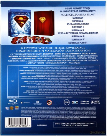 Superman: Antologia filmowa [8xBlu-Ray]